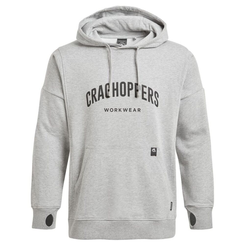 Craghoppers Mens Workwear Oulston Hoodie / Soft Grey Marl